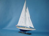 Handcrafted Wooden Enterprise Limited Model Sailboat 27" from Hampton Creations