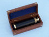 Handcrafted Deluxe Class Captain's Brass - Leather Spyglass Telescope 15" w/ Rosewood Box from Hampton Creations Handcrafted Deluxe Class Captain's Brass - Leather Spyglass Telescope 15" w/ Rosewood Box from Hampton Creations