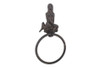 Handcrafted Cast Iron Mermaid Towel Holder 8.5" from Hampton Creations Handcrafted Cast Iron Mermaid Towel Holder 8.5" from Hampton Creations