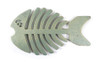 Handcrafted Antique Seaworn Bronze Cast Iron Fish Bone Trivet 11" from Hampton Creations