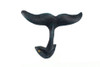 Handcrafted Seaworn Blue Cast Iron Decorative Whale Tail Hook 5" from Hampton Creations Handcrafted Seaworn Blue Cast Iron Decorative Whale Tail Hook 5" from Hampton Creations