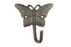 Handcrafted Cast Iron Butterfly Hook 6" from Hampton Creations Handcrafted Cast Iron Butterfly Hook 6" from Hampton Creations