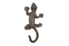 Handcrafted Cast Iron Lizard Hook 6" from Hampton Creations Handcrafted Cast Iron Lizard Hook 6" from Hampton Creations