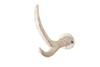 Handcrafted Whitewashed Cast Iron Antler Hook 5" from Hampton Creations Handcrafted Whitewashed Cast Iron Antler Hook 5" from Hampton Creations