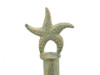 Handcrafted Rustic Seaworn Bronze Cast Iron Starfish Extra Toilet Paper Stand 15" from Hampton Creations Handcrafted Rustic Seaworn Bronze Cast Iron Starfish Extra Toilet Paper Stand 15" from Hampton Creations