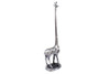 Handcrafted Rustic Silver Cast Iron Giraffe Paper Towel Holder 19" from Hampton Creations Handcrafted Rustic Silver Cast Iron Giraffe Paper Towel Holder 19" from Hampton Creations