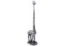 Handcrafted Rustic Silver Cast Iron Giraffe Extra Toilet Paper Stand 19" from Hampton Creations