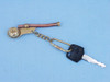 Handcrafted Solid Brass/Copper Bosun Whistle Key Chain from Hampton Creations