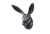 Handcrafted Rustic Silver Cast Iron Decorative Rabbit Hook 5" from Hampton Creations Handcrafted Rustic Silver Cast Iron Decorative Rabbit Hook 5" from Hampton Creations
