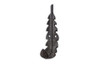 Handcrafted Cast Iron Decorative Feather Hook 6" from Hampton Creations Handcrafted Cast Iron Decorative Feather Hook 6" from Hampton Creations