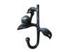 Handcrafted Rustic Silver Cast Iron Decorative Snail Hook 6" from Hampton Creations Handcrafted Rustic Silver Cast Iron Decorative Snail Hook 6" from Hampton Creations