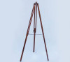 Handcrafted Floor Standing Antique Copper With Leather Galileo Telescope 65" from Hampton Creations Handcrafted Floor Standing Antique Copper With Leather Galileo Telescope 65" from Hampton Creations