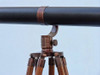 Handcrafted Floor Standing Antique Copper With Leather Galileo Telescope 65" from Hampton Creations Handcrafted Floor Standing Antique Copper With Leather Galileo Telescope 65" from Hampton Creations