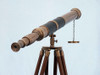 Handcrafted Admiral Floor Standing Antique Brass Telescope 60" from Hampton Creations Handcrafted Admiral Floor Standing Antique Brass Telescope 60" from Hampton Creations