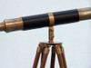 Handcrafted Admiral Floor Standing Antique Brass Telescope 60" from Hampton Creations Handcrafted Admiral Floor Standing Antique Brass Telescope 60" from Hampton Creations
