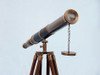 Handcrafted Admiral Floor Standing Antique Brass Telescope 60" from Hampton Creations Handcrafted Admiral Floor Standing Antique Brass Telescope 60" from Hampton Creations