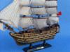 Handcrafted Wooden HMS Victory Tall Model Ship 14" from Hampton Creations
