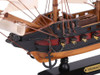 Handcrafted Wooden Captain Kidd's Adventure Galley White Sails Limited Model Pirate Ship 15" from Hampton Creations