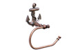 Handcrafted Antique Copper Anchor Toilet Paper Holder 10" from Hampton Creations Handcrafted Antique Copper Anchor Toilet Paper Holder 10" from Hampton Creations