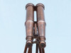 Handcrafted Floor Standing Admiral's Antique Copper Binoculars 62" from Hampton Creations