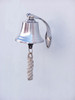 Handcrafted Chrome Hanging Harbor Bell 4" from Hampton Creations