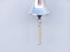 Handcrafted Chrome Hanging Harbor Bell 5.5" from Hampton Creations