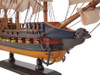 Handcrafted Wooden Black Pearl White Sails Limited Model Pirate Ship 15" from Hampton Creations