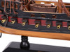 Handcrafted Wooden Black Pearl White Sails Limited Model Pirate Ship 15" from Hampton Creations