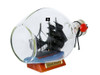 Handcrafted Black Pearl Pirate Ship in a Glass Bottle 7" from Hampton Creations Handcrafted Black Pearl Pirate Ship in a Glass Bottle 7" from Hampton Creations