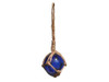 Handcrafted Blue Japanese Glass Ball Fishing Float Decoration Christmas Ornament 2" from Hampton Creations Handcrafted Blue Japanese Glass Ball Fishing Float Decoration Christmas Ornament 2" from Hampton Creations