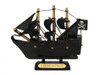 Handcrafted Wooden Caribbean Pirate Ship Model 4" from Hampton Creations