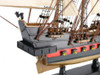 Handcrafted Wooden John Halsey's Charles White Sails Limited Model Pirate Ship 26" from Hampton Creations