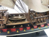 Handcrafted Wooden John Halsey's Charles White Sails Limited Model Pirate Ship 26" from Hampton Creations