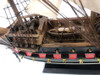 Handcrafted Wooden John Halsey's Charles White Sails Limited Model Pirate Ship 26" from Hampton Creations