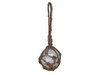 Handcrafted Clear Japanese Glass Ball Fishing Float Decoration Christmas Ornament 2" from Hampton Creations Handcrafted Clear Japanese Glass Ball Fishing Float Decoration Christmas Ornament 2" from Hampton Creations