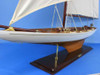 Handcrafted Wooden Columbia Model Sailboat Decoration 60" from Hampton Creations