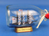 Handcrafted USS Constitution Model Ship in a Glass Bottle 5" from Hampton Creations Handcrafted USS Constitution Model Ship in a Glass Bottle 5" from Hampton Creations