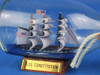 Handcrafted USS Constitution Model Ship in a Glass Bottle 5" from Hampton Creations Handcrafted USS Constitution Model Ship in a Glass Bottle 5" from Hampton Creations