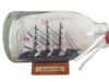Handcrafted USS Constitution Model Ship in a Glass Bottle 5" from Hampton Creations Handcrafted USS Constitution Model Ship in a Glass Bottle 5" from Hampton Creations