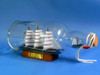 Handcrafted USS Constitution Model Ship in a Glass Bottle 11" from Hampton Creations Handcrafted USS Constitution Model Ship in a Glass Bottle 11" from Hampton Creations