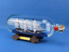 Handcrafted United States Coast Guard USCG Eagle Model Ship In A Glass Bottle 9" from Hampton Creations