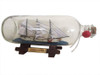 Handcrafted United States Coast Guard USCG Eagle Model Ship In A Glass Bottle 9" from Hampton Creations