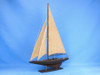 Handcrafted Wooden Vintage Endeavour Limited Model Sailboat Decoration 35" from Hampton Creations