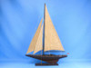 Handcrafted Wooden Vintage Endeavour Limited Model Sailboat Decoration 35" from Hampton Creations