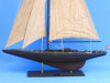 Handcrafted Wooden Vintage Endeavour Limited Model Sailboat Decoration 35" from Hampton Creations