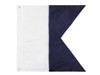 Handcrafted Authentic Letter A Nautical Alphabet Navy Code Signal Flag 24" - Outdoor Use from Hampton Creations Handcrafted Authentic Letter A Nautical Alphabet Navy Code Signal Flag 24" - Outdoor Use from Hampton Creations