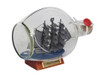 Handcrafted Flying Dutchman Pirate Ship in a Glass Bottle 7" from Hampton Creations