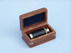 Handcrafted Solid Brass with Leather Spyglass 6" from Hampton Creations Handcrafted Solid Brass with Leather Spyglass 6" from Hampton Creations