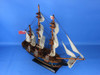 Handcrafted Wooden HMS Endeavour Tall Model Ship 20" from Hampton Creations Handcrafted Wooden HMS Endeavour Tall Model Ship 20" from Hampton Creations