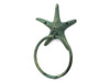 Handcrafted Antique Bronze Cast Iron Starfish Towel Holder 8.5" from Hampton Creations Handcrafted Antique Bronze Cast Iron Starfish Towel Holder 8.5" from Hampton Creations